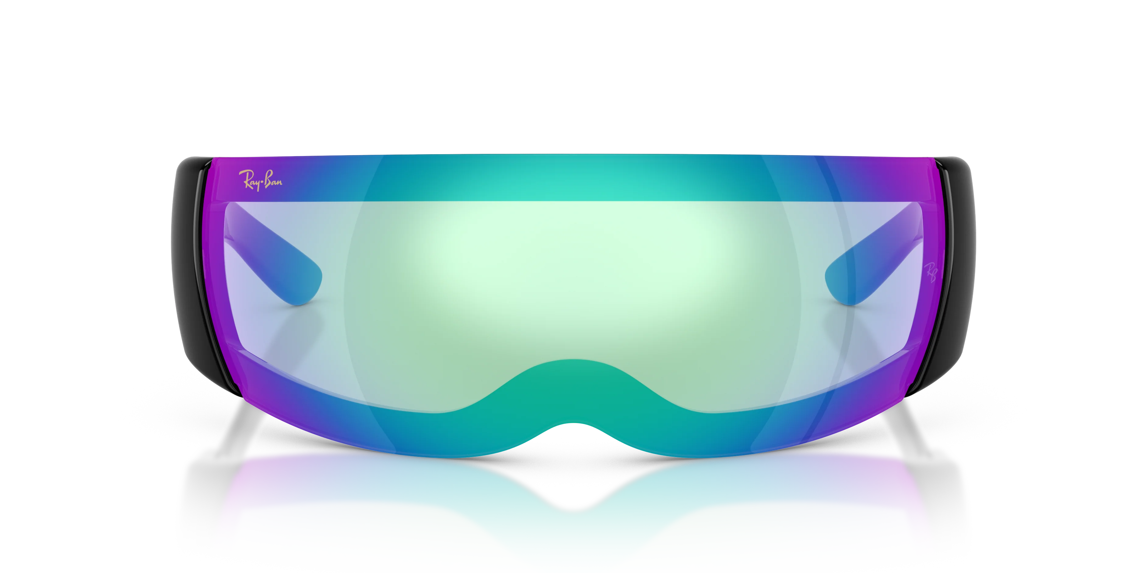 RAY BAN X ASAP ROCKY ULTRA WRAP 002 LIGHT GREY MIRROR BLUE 0RB4942-Y741 - Image 7
