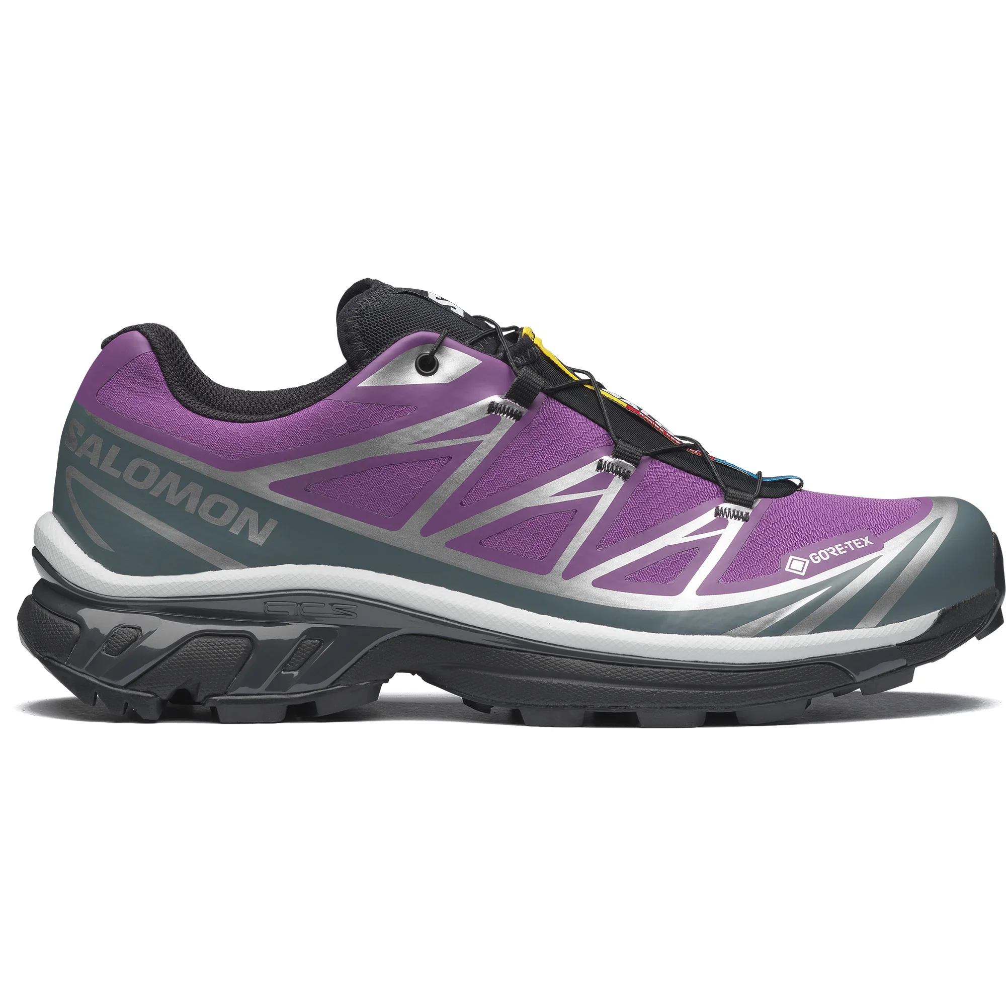 SALOMON XT-6 GORE-TEX Concord Grape / Stormy Weather L47990100 - Image 4