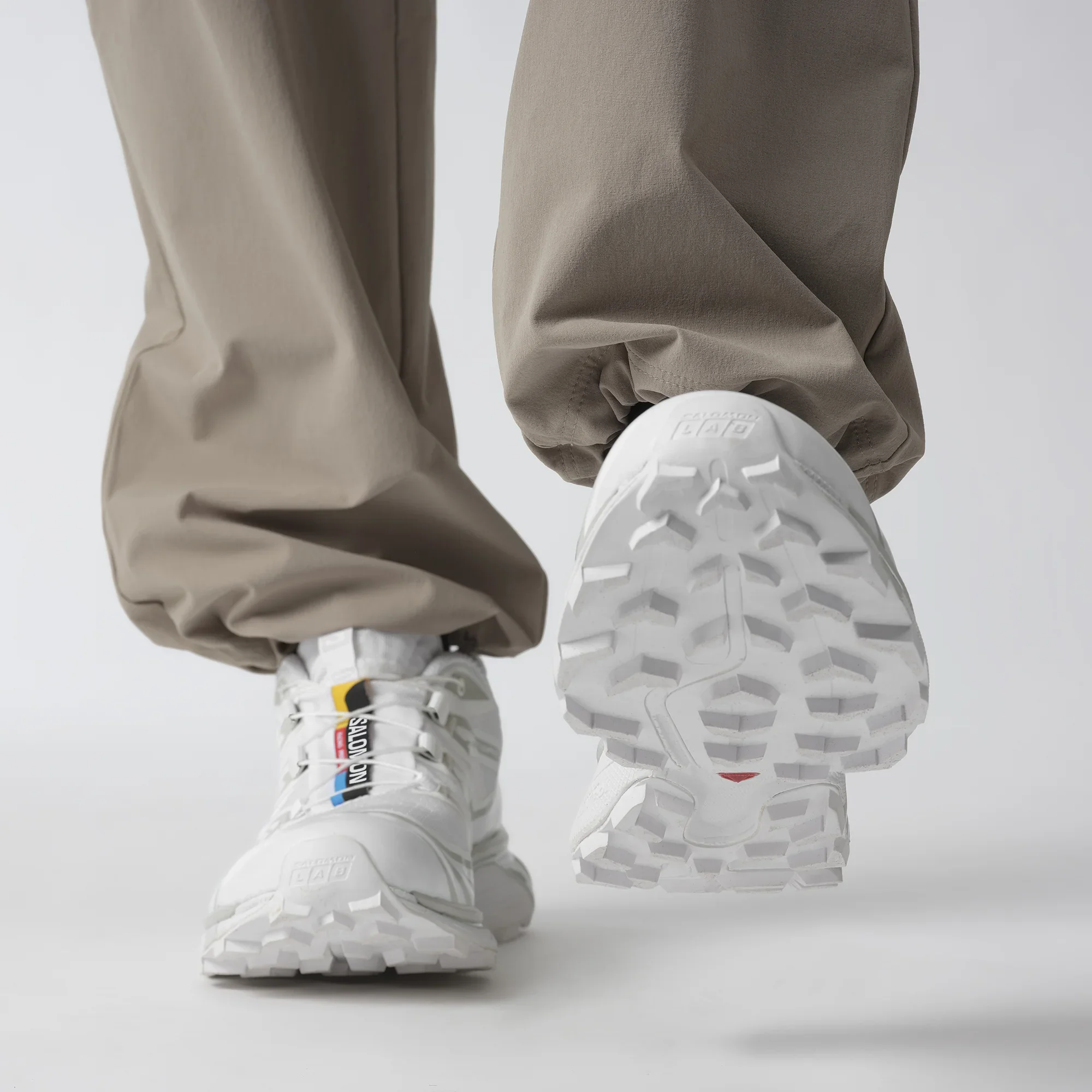 SALOMON XT-6 WHITE/WHITE/LUNAR ROCK L41252900 - Image 4