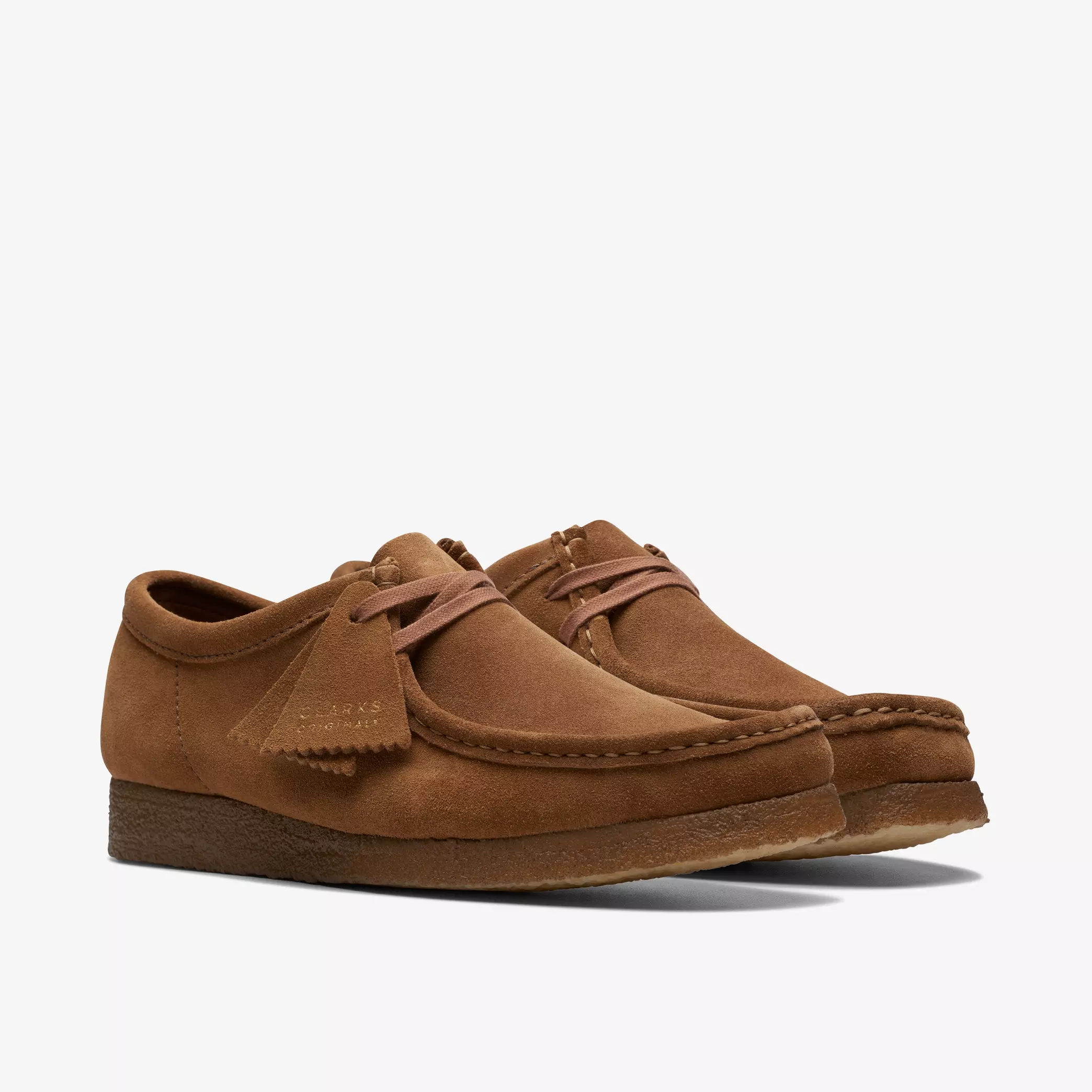 Clarks Wallabee Mens Shoes Color: Cola Style: 26155518 - Image 2