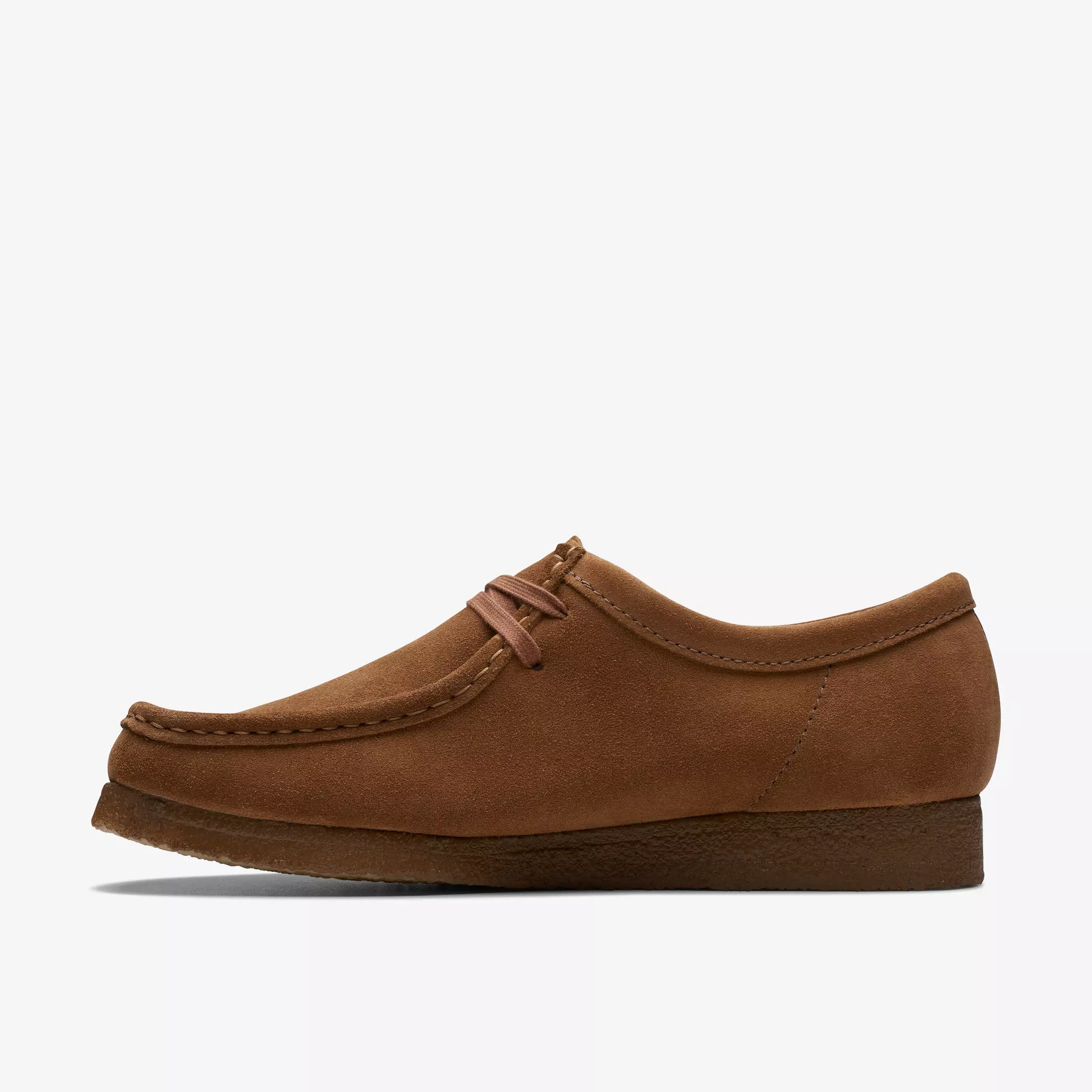 Clarks Wallabee Mens Shoes Color: Cola Style: 26155518 - Image 3