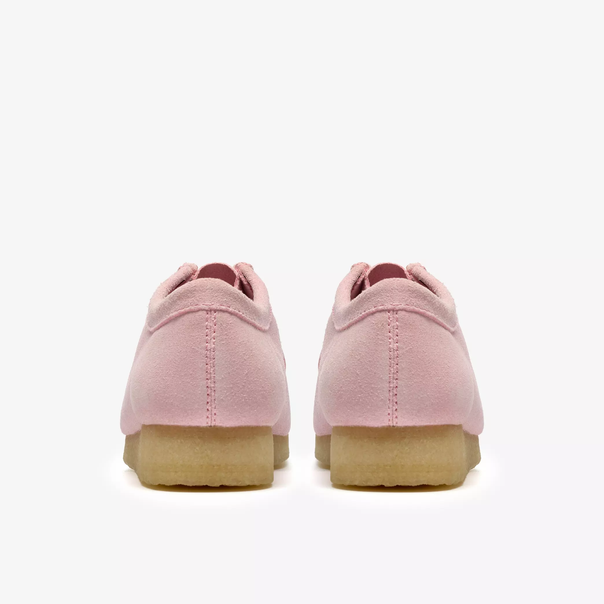 Clarks Wallabee Mens Shoes Color: Light Pink Suede Style: 26185560 - Image 6