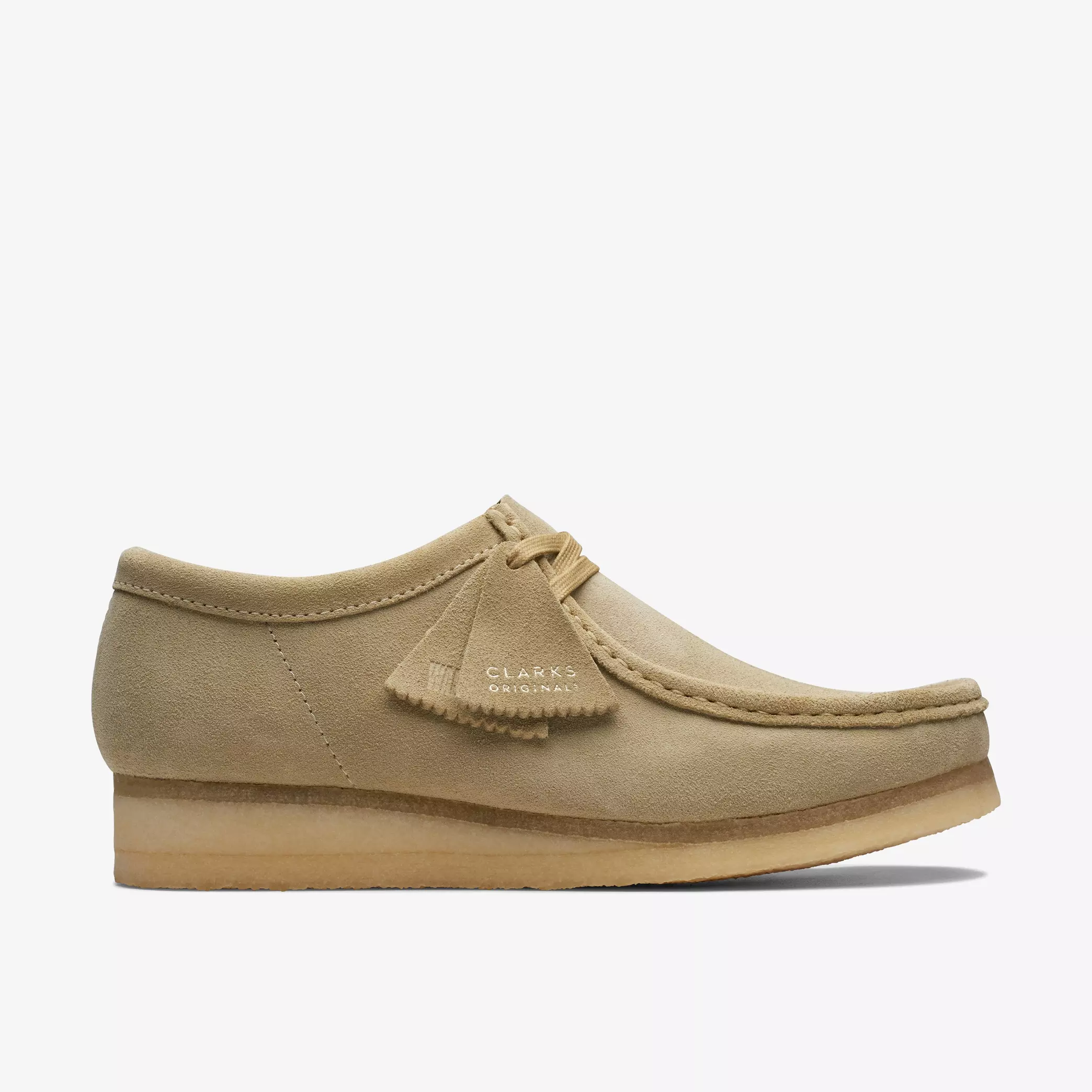 Clarks Wallabee Mens Shoes Color: Maple Suede Style: 26155545 - Image 5