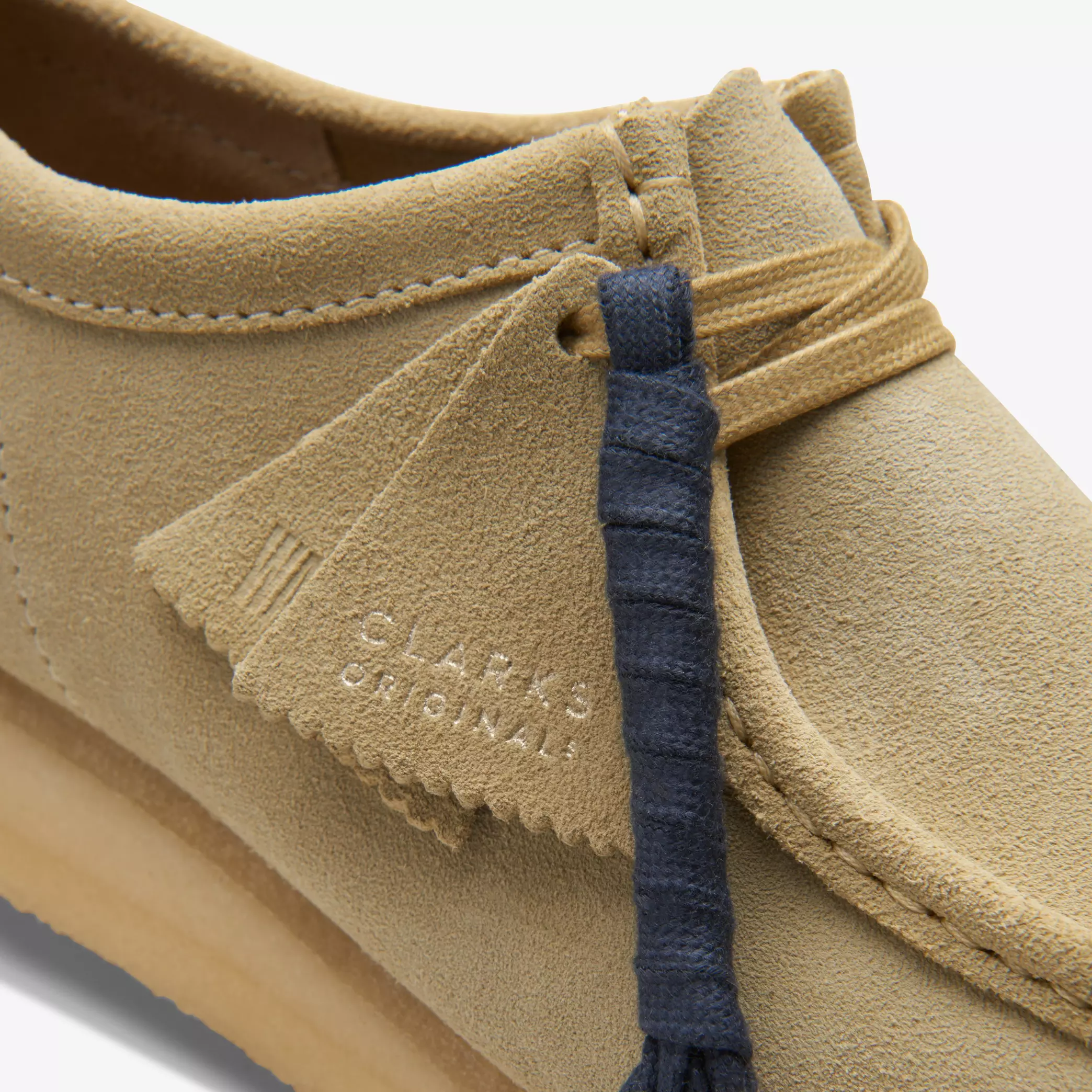 Clarks Wallabee Mens Shoes Color: Maple Suede Style: 26155545 - Image 6