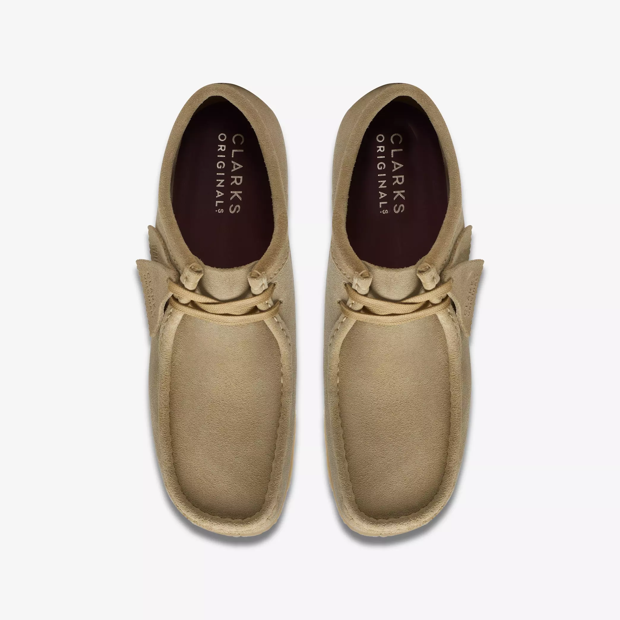 Clarks Wallabee Mens Shoes Color: Maple Suede Style: 26155545 - Image 7